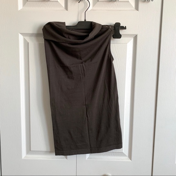 SOLD- Rick Owens FW18 Sisyphus One Shoulder Top - Picture 3 of 6